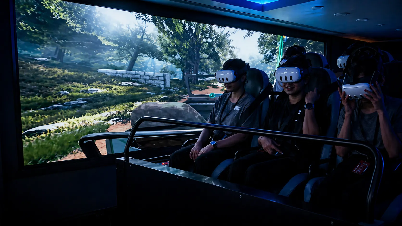 VR Safari 5D Motion Chair simulator