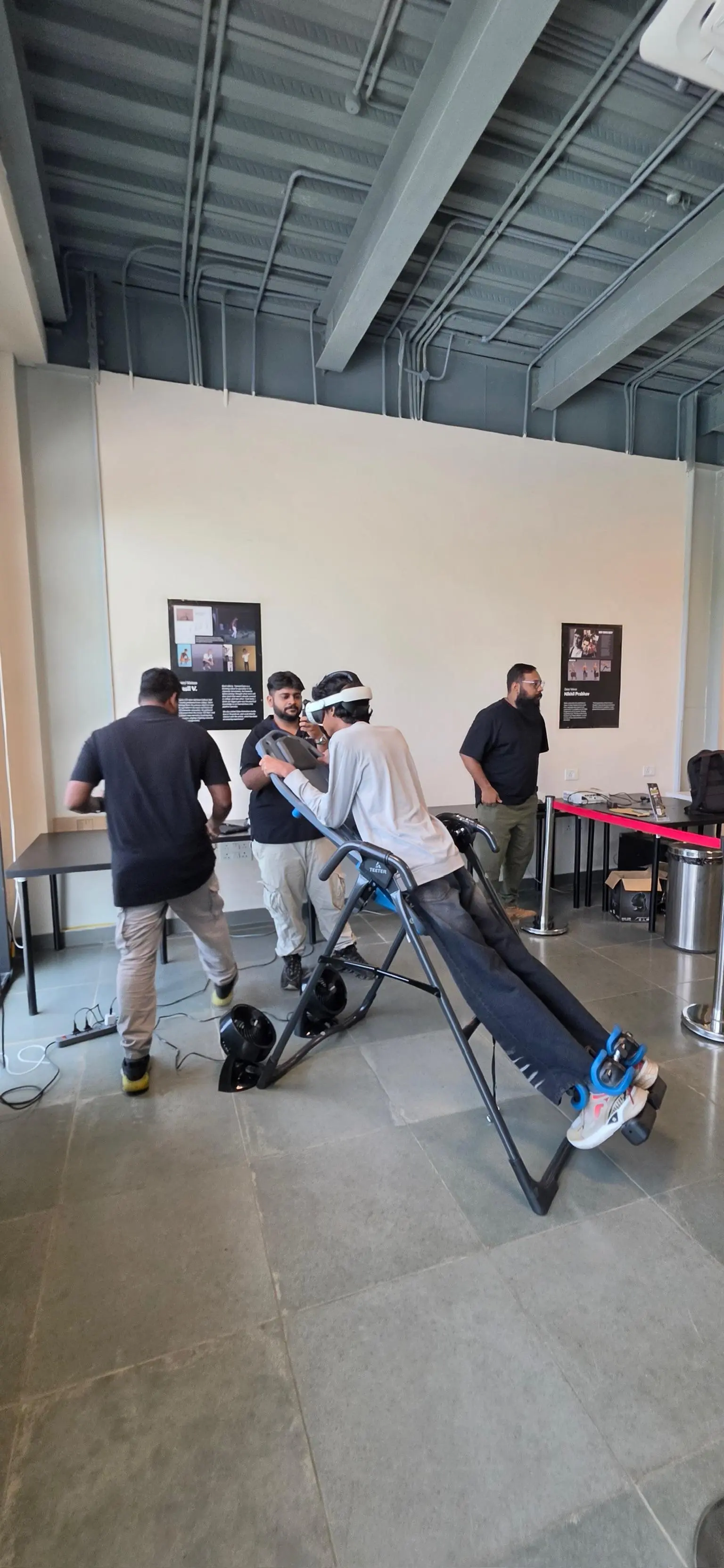 SkyDrop VR Bungee real event rental demo in India