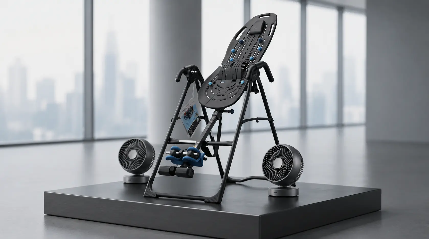 SkyDrop VR Bungee rig with wind fans for mall venues